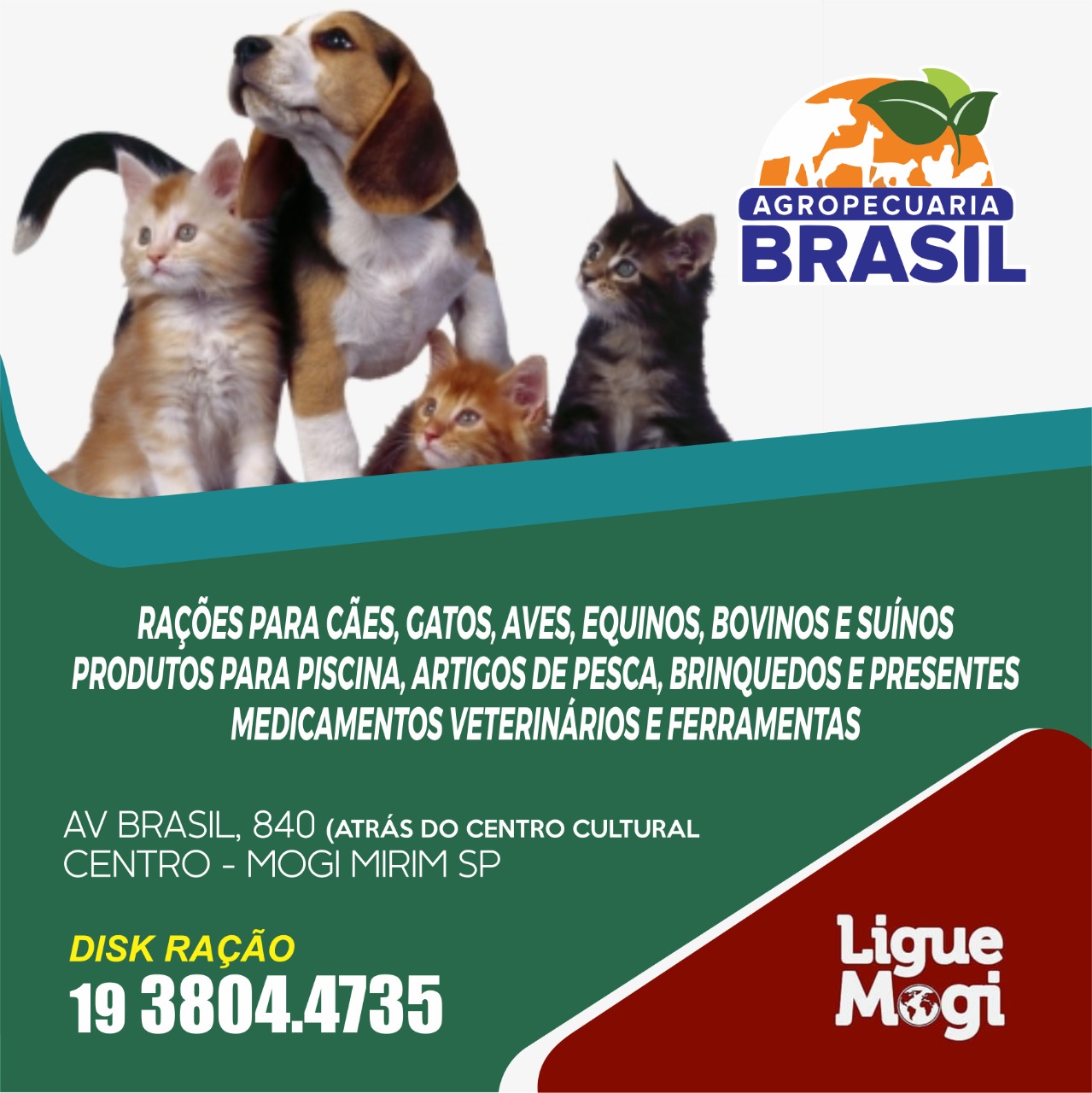 Agropecuária Brasil Mogi Mirim