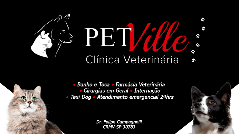 Capa Pet Ville Clínica Veterinária - Mogi Mirim